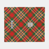 Clan MacGill Tartan Fleece Blanket (Vorderseite (Horizontal))