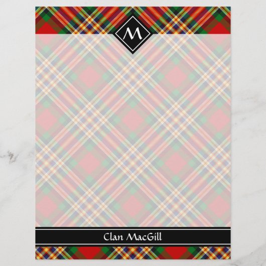 Clan MacGill Tartan Flyer (Hinten)