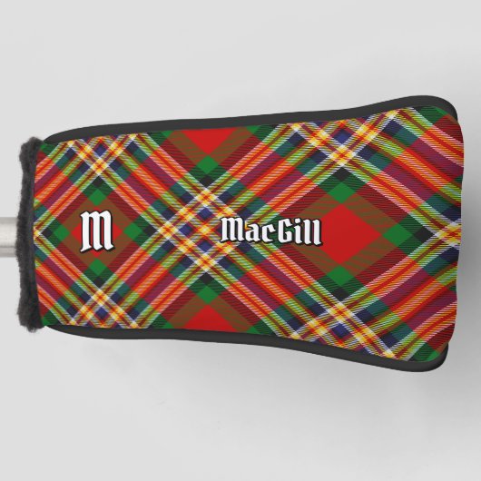 Clan MacGill Tartan Golf Head Cover Golf Headcover (Vorderseite)