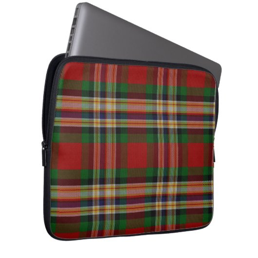 Clan MacGill Tartan Karierte Laptop-Abdeckung Laptopschutzhülle (Vorne Rechts)