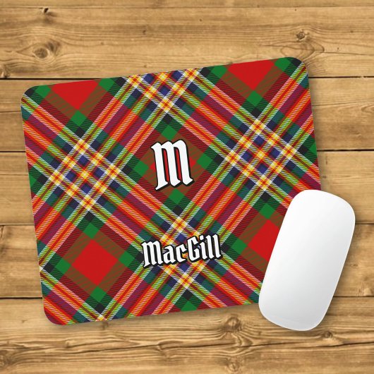 Clan MacGill Tartan Mouse Pad Mousepad