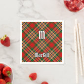 Clan MacGill Tartan Napkins Serviette (Beispiel)