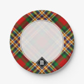Clan MacGill Tartan Paper Tellers Pappteller (Vorderseite)