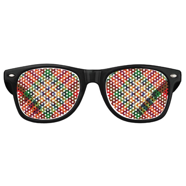 Clan MacGill Tartan Retro Sonnenbrille (Vorderseite)