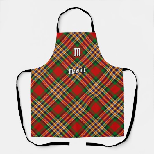 Clan MacGill Tartan Schürze (Vorderseite)