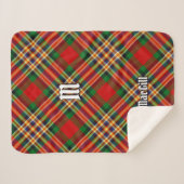 Clan MacGill Tartan Sherpa Blanket Sherpadecke (Vorderseite (Horizontal))