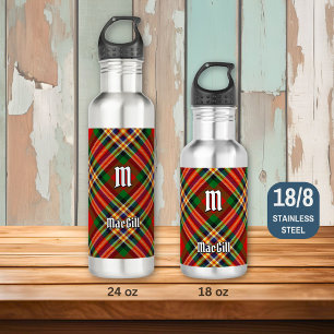 Clan MacGill Tartan Stainless Steel Water Flasche Edelstahlflasche
