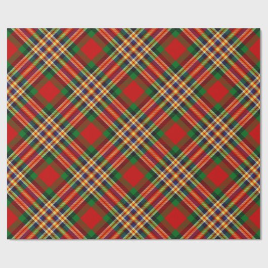 Clan MacGill Tartan Wrapping Paper Geschenkpapier (Flach)