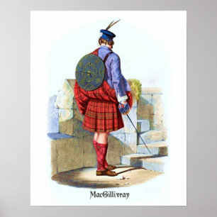 Clan MacGillivray durch R.R. McIan Poster