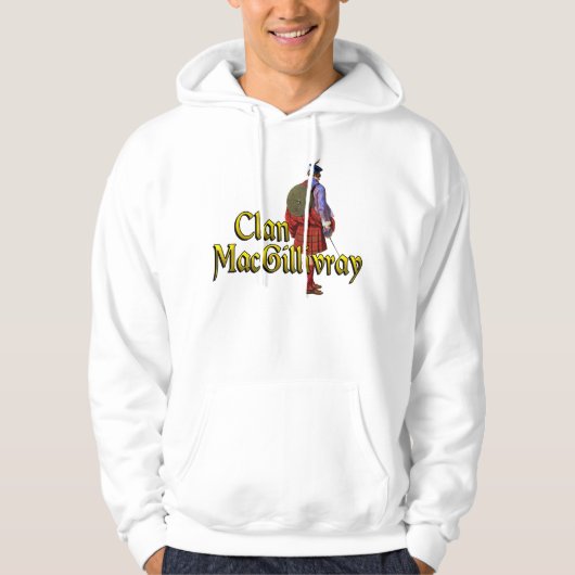 Clan MacGillivray Highland Games Sweatshirt Hoodie (Vorderseite)