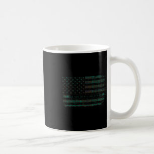 Clan Macgillivray Hunting Scottish Tartan Us Flag Kaffeetasse