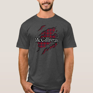Clan MacGillivray McGillivray Tartan-Geist-Shirt T-Shirt