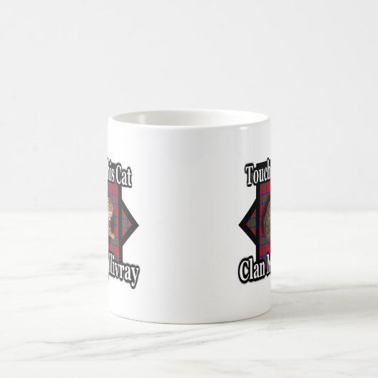 Clan MacGillivray Touch nicht diese Kaffeetasse (Mittel)
