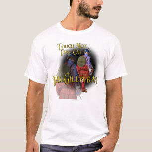 Clan MacGillivray Touch nicht diese Katze T-Shirt