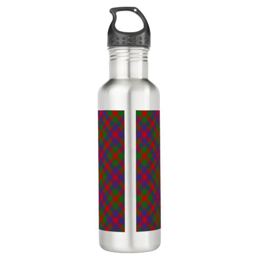 Clan MacGowan Tartan Edelstahlflasche (Rückseite)