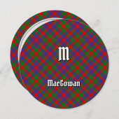 Clan MacGowan Tartan Einladung (Vorne/Hinten)