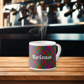 Clan MacGowan Tartan Espressotasse