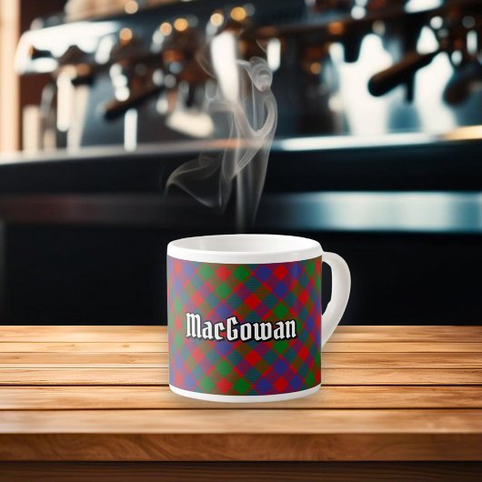 Clan MacGowan Tartan Espressotasse