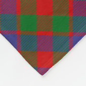 Clan MacGowan Tartan Fleecedecke (Ecke)