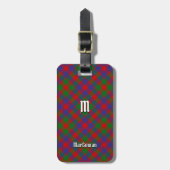 Clan MacGowan Tartan Gepäckanhänger (Vorderseite vertikal)