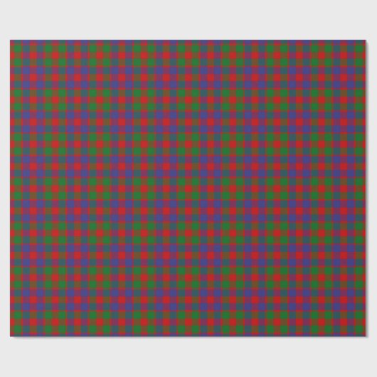 Clan MacGowan Tartan Geschenkpapier (Flach)