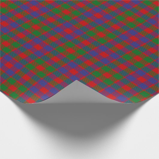 Clan MacGowan Tartan Geschenkpapier (Ecke)