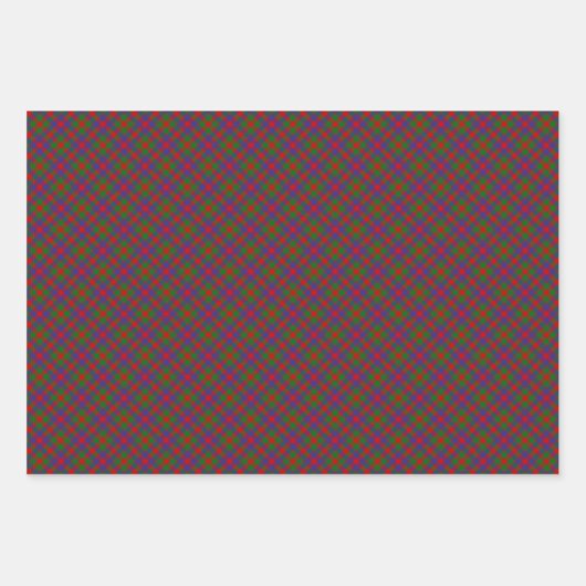 Clan MacGowan Tartan Geschenkpapier Set (Vorderseite 2)