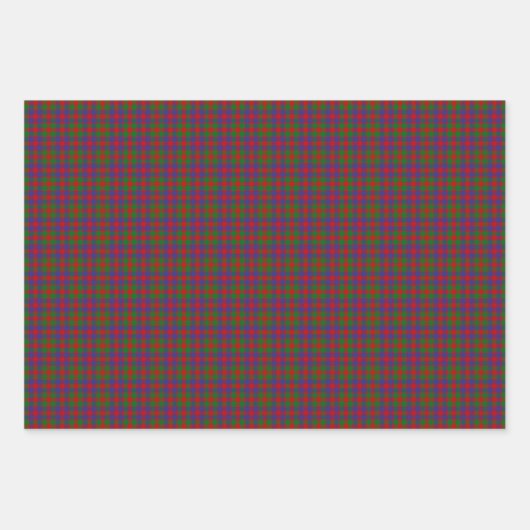 Clan MacGowan Tartan Geschenkpapier Set (Vorderseite)