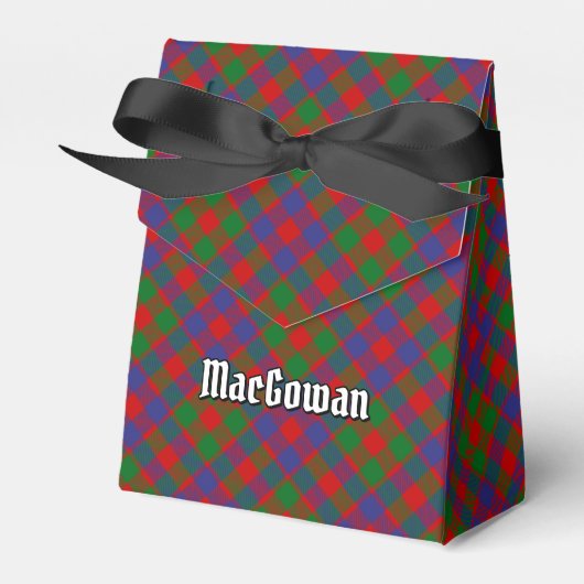 Clan MacGowan Tartan Geschenkschachtel (Vorderseite)
