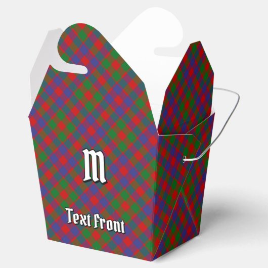 Clan MacGowan Tartan Geschenkschachtel (Geöffnet)