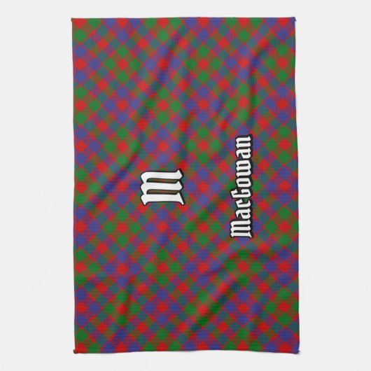 Clan MacGowan Tartan Geschirrtuch (Vertikal)