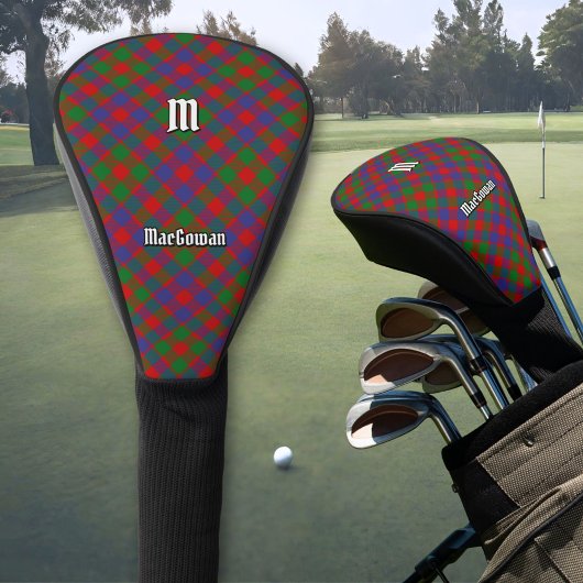 Clan MacGowan Tartan Golf Headcover