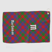 Clan MacGowan Tartan Golfhandtuch (Horizontal)