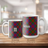 Clan MacGowan Tartan Kaffeetasse