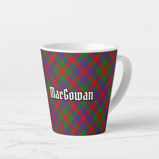 Clan MacGowan Tartan Milchtasse (Rechte Ecke)
