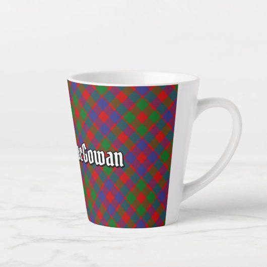 Clan MacGowan Tartan Milchtasse (Rechts)