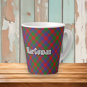 Clan MacGowan Tartan Milchtasse