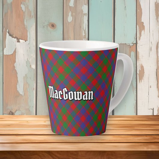 Clan MacGowan Tartan Milchtasse