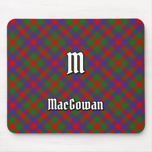 Clan MacGowan Tartan Mousepad (Vorne)