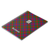 Clan MacGowan Tartan Notizblock (Linke Seite)