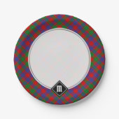 Clan MacGowan Tartan Pappteller (Vorderseite)