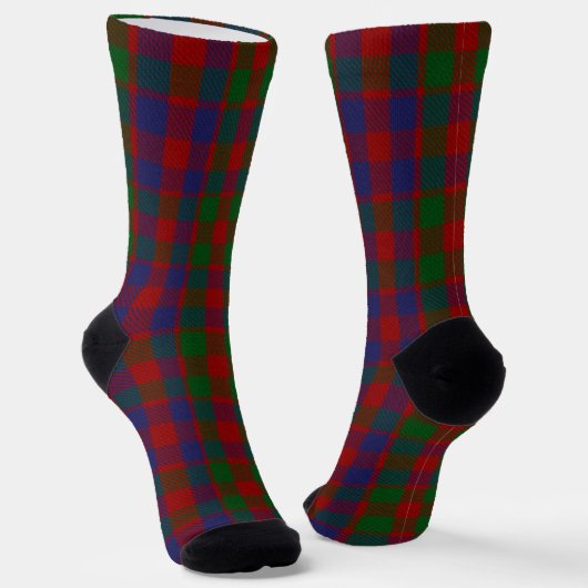 Clan MacGowan Tartan Socks Socken (Gewinkelt)
