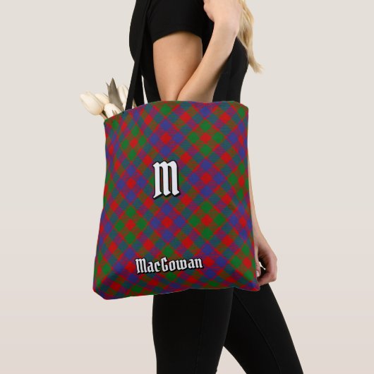 Clan MacGowan Tartan Tasche (Von Nahem)