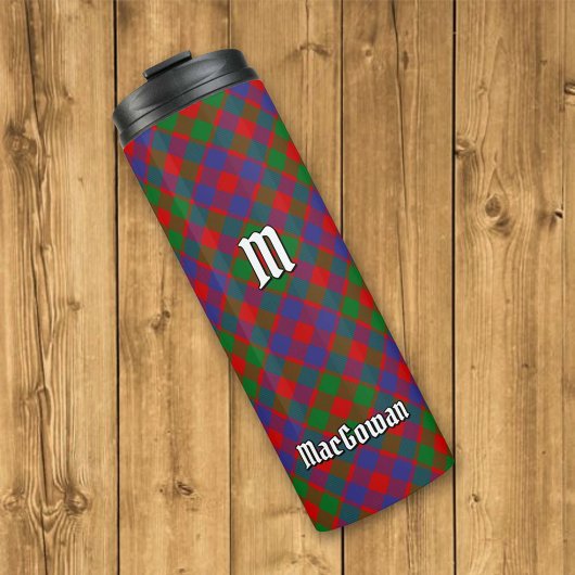 Clan MacGowan Tartan Thermosbecher