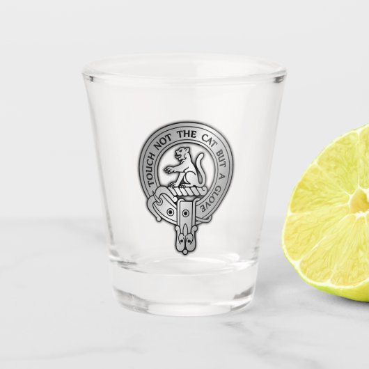 Clan MacGowan Wappen Schnapsglas (Vorderseite)
