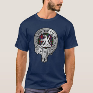 Clan MacGowan Wappen & Tartan T-Shirt