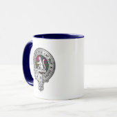 Clan MacGowan Wappen & Tartan Tasse (Vorderseite Links)