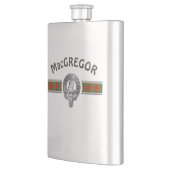 Clan MacGregor (Edit) Wappen & Tartan Flask Flachmann (Links)