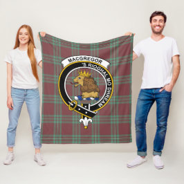 Clan MacGregor Jagd Altes Tartan Kariert Fleecedecke