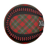Clan MacGregor McGregor Scottish Tartan Baseball (Vorderseite Links)